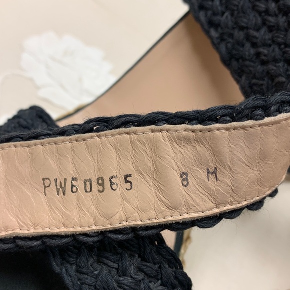 Stuart Weitzman Alexlo Espadrille Platform Wedge Sandals Size 8 M - Picture 11 of 16